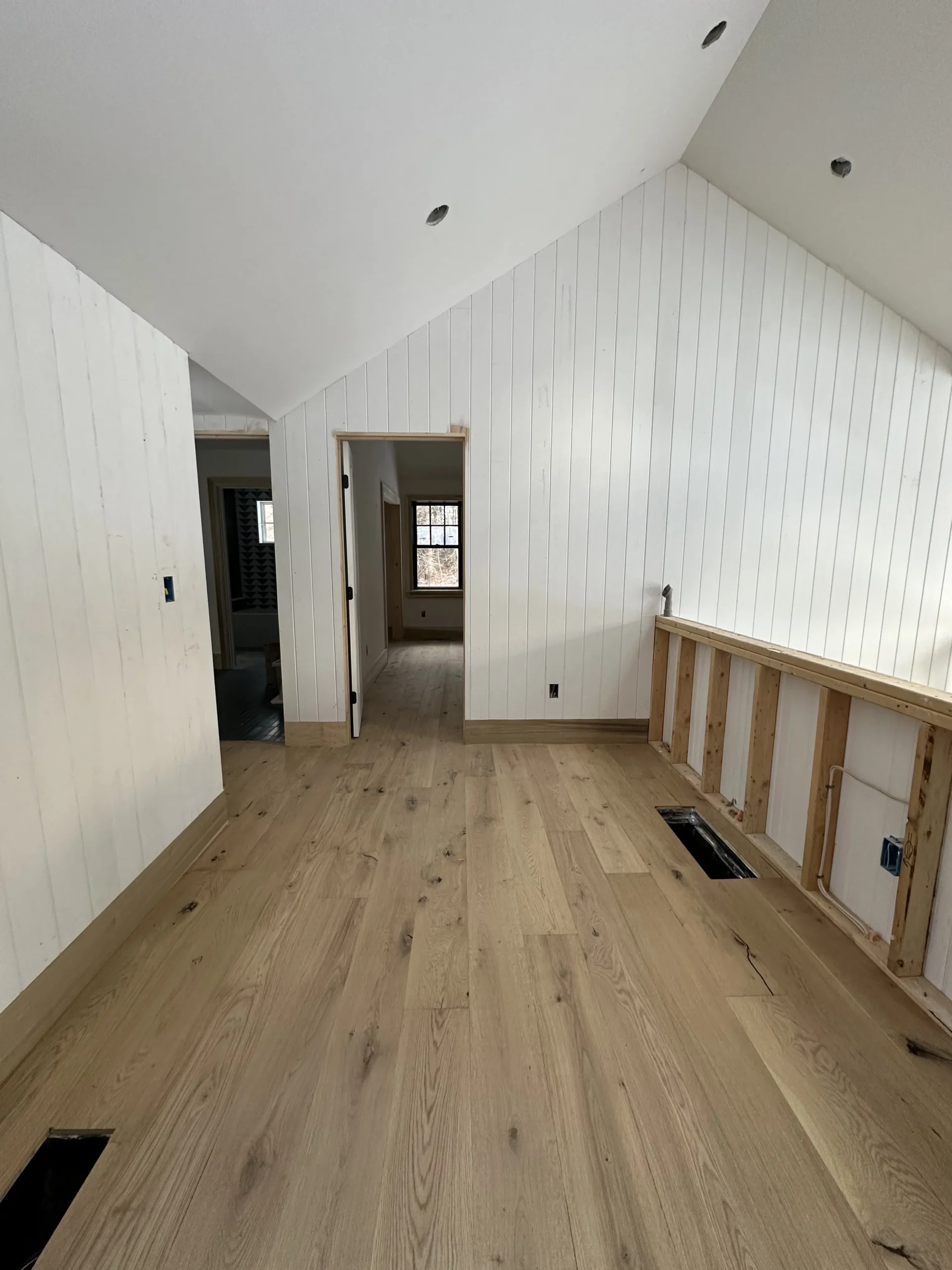 Hardwood floor project